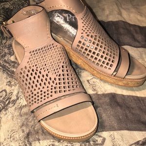 Naked Feet ankle strap sandals NWOT
